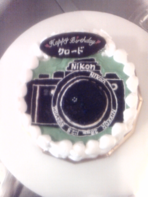 カメラの絵描ケーキ デコレーションケーキのデリバリーショップ 楽天ブログ