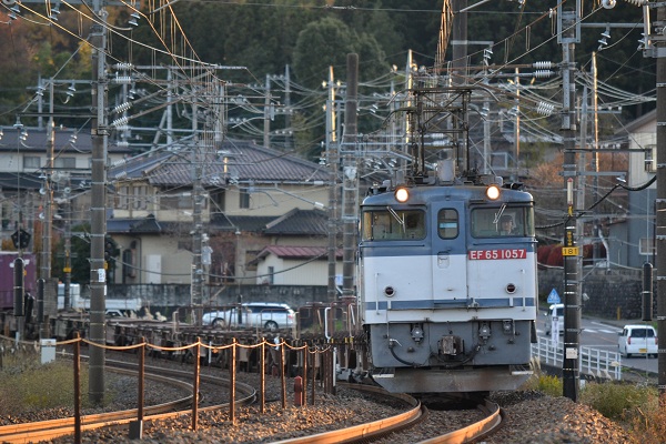 東北本線でのEF65 貨物列車!! 鉄道写真の旅 楽天ブログ