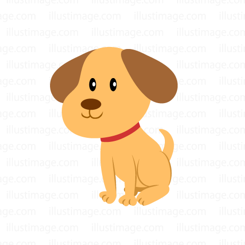 かわいい犬のフリーイラスト素材 Dak デザイン アバター イラスト 楽天ブログ