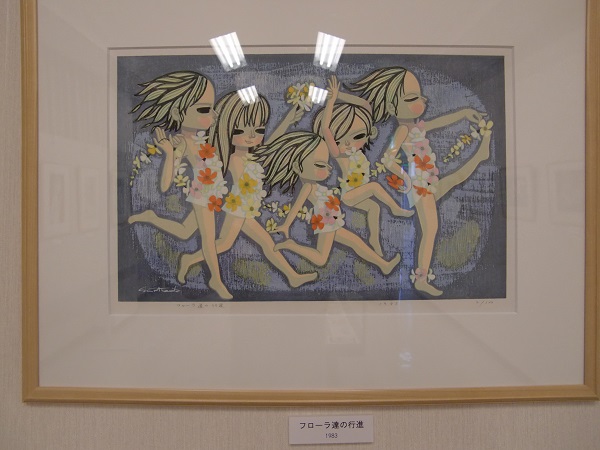 池田修三　肩ぐるま　1981年　198/250 池田修三版画展 | はらくにのたまにっ記 - 楽天ブログ