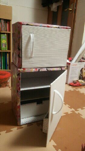 ダンボールでおもちゃの冷蔵庫作り ケイの日本と韓国 楽天ブログ