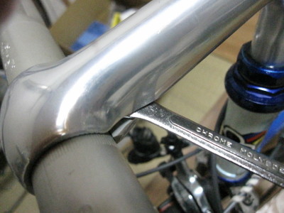 COLNAGO SPRINT】Cinelli 26.0mm 26.4mm ステム・ハンドルを交換