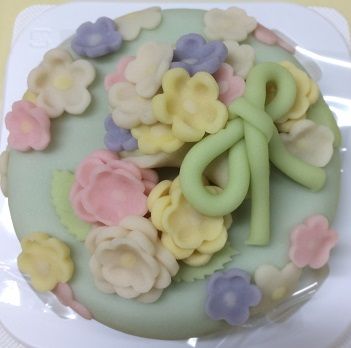 誕生日の和 ケーキ 心 和む 和菓子 楽天ブログ