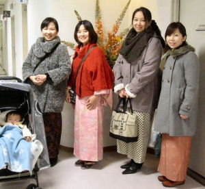 帰り姿