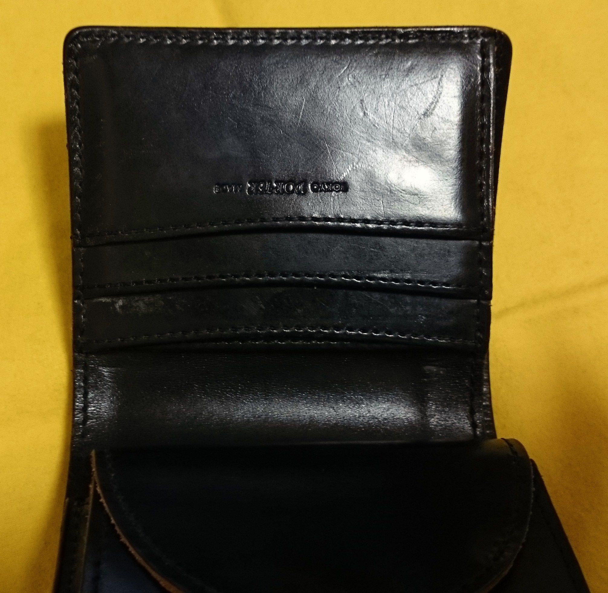 分厚いブライドルレザーで5年無劣化な財布（PORTER CASINO） | 衝動買いなんてしません - 楽天ブログ