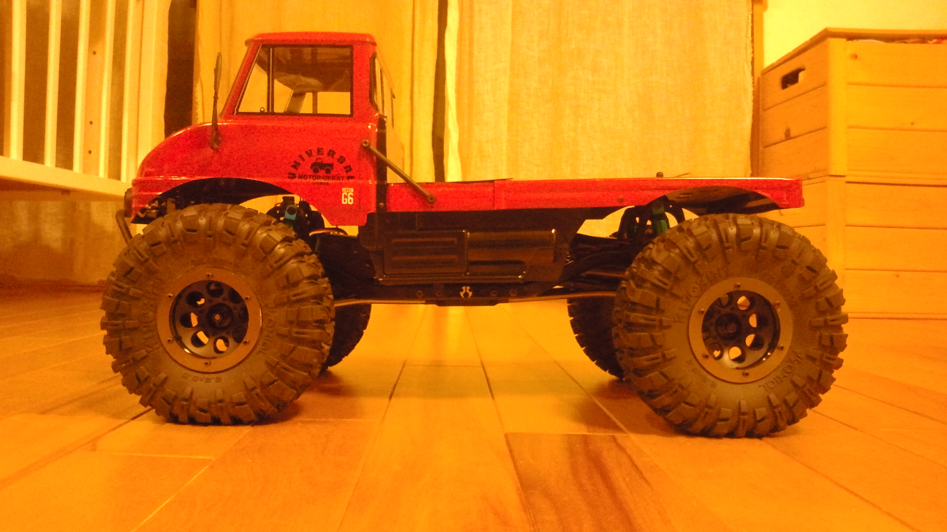 UNIMOG416 ウニモグロングホイールベース仕様 for scx10 | SAGAN HOBBY