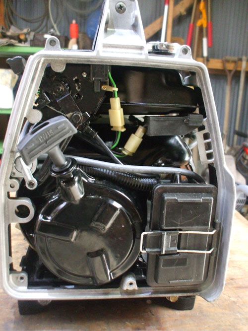 ホンダ発電機EM550信玄（ぱーと8） | でじいか庵 - 楽天ブログ