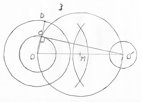 2円の共通外接線の作図 懐かしの家族hp 楽天ブログ