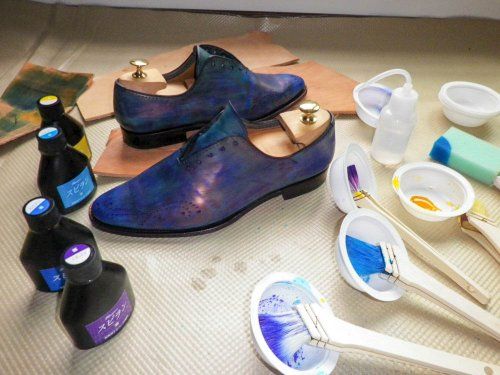 Paint Pouring Shoes