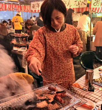 焼く