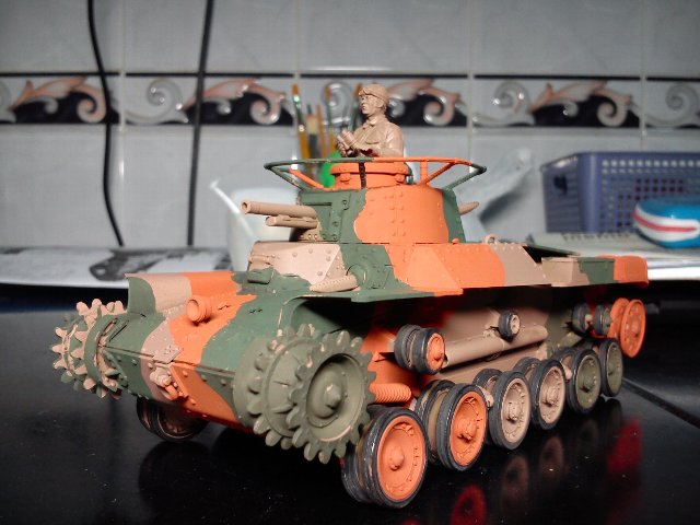 タミヤ 1/35 チハラジコン化 完成？ | ただべぇの趣味の部屋