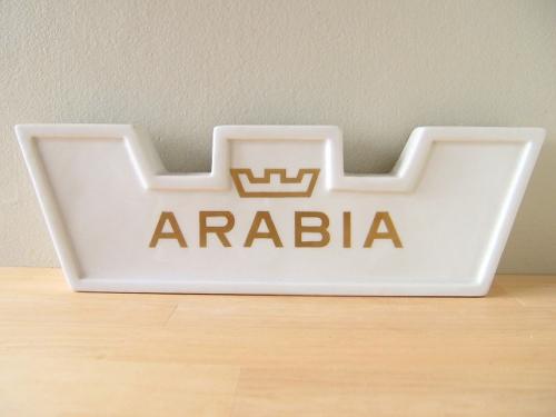 ARABIA、ディーラーサイン。 | ４ｓｍｉｌｅｓ - 楽天ブログ