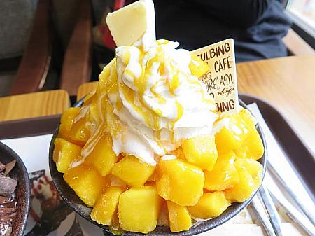 韓国 かき氷 パッピンス 本場ソウルで食べたい ０ ｖ きらりの旅日記 楽天ブログ