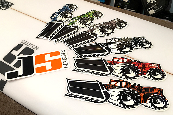 js industries sticker