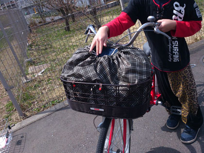 3way自転車用前カゴカバーを作る 作り方 防水 Fb 038k Ogk 手作りカバー 大きめサイズ W Shinchan 楽天ブログ
