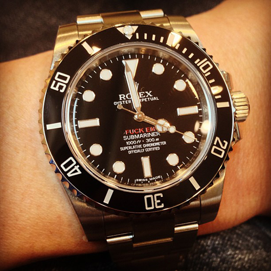 rolex supreme edition