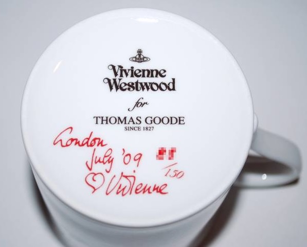 ヴィヴィアン・ウエストウッドとトーマス・グードのコラボマグカップ