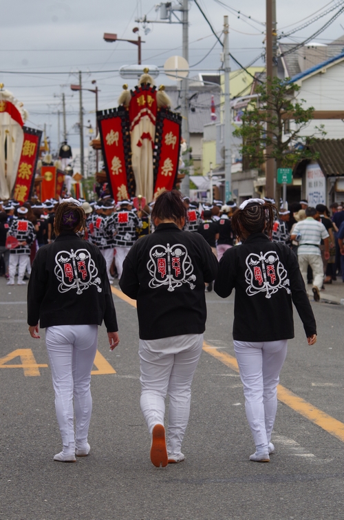 女性はこの だんじり祭用のヘアー スタイル で Trek Y5 Kyoto マウンテンバイク 楽天ブログ