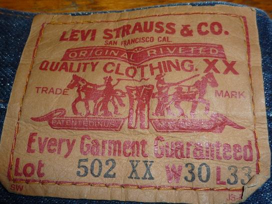 ☆送料無料☆復刻版LEVI'S(リーバイス) 502XX、他Jeans5本出品しました