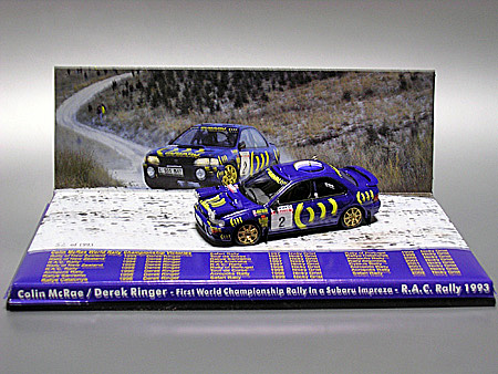 SUBARU IMPREZA WRC 1993 | KID BOX - 楽天ブログ