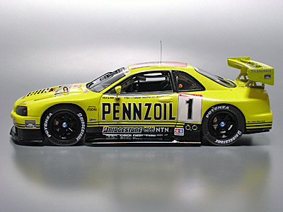 全ての PENNZOIL ミニカー NISMO 1999 JGTC 1 # GTR ミニカー 