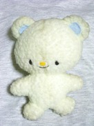 希少】 キキララ クマ ぬいぐるみ 白 1992年製