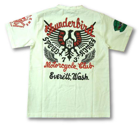 MWS Tシャツ エムダブルエス アメカジTシャツ THUNDER BIRD