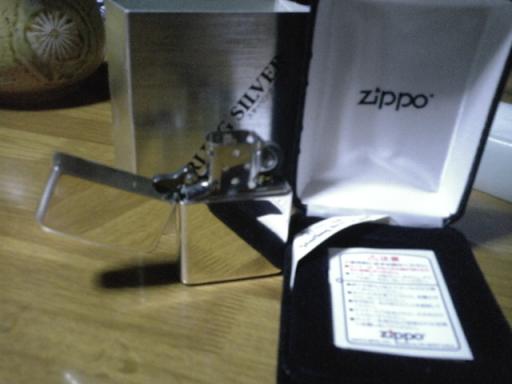 ZIPPO買いました！（ZIPPOスターリングシルバーNo.26） | Charlie日常電気通信 - 楽天ブログ