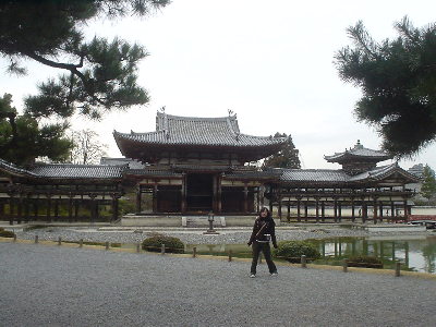 宇治平等院とあや