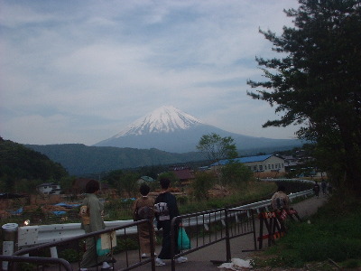 根場からの富士山