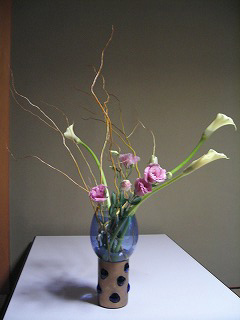 生け花 トルコキキョウ ドラゴン カラー Suzukinの花と食 楽天ブログ