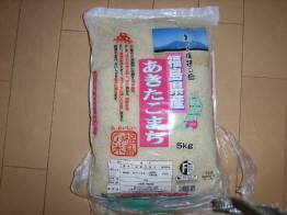 本日の特売お米
