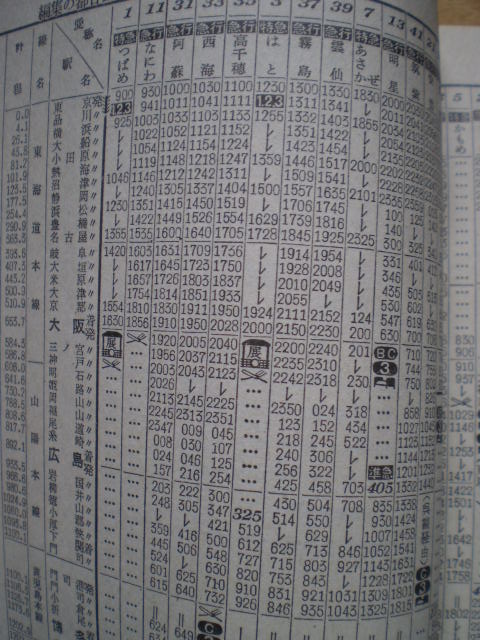 1956年12月の時刻表(復刻版)です | 水曜どうでしょう等に関する雑文 - 楽天ブログ