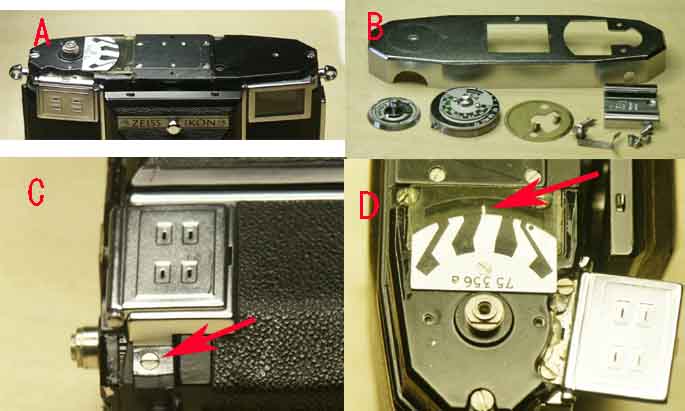 Zeiss ikon contessa 35 露出計の修理 | カメラの修理、雑記帳 - 楽天ブログ