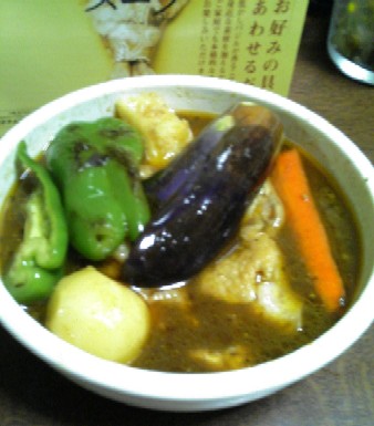 本日のスープのスープカレー20070930