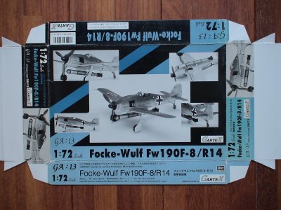 ハセガワ GarteX FW190F-8/R14雷撃戦闘機-