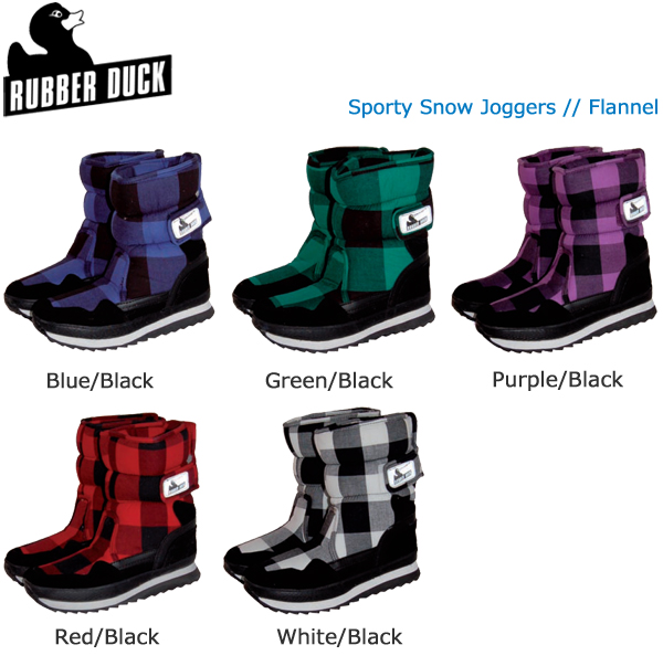 SPORTY SNOW JOGGERS FLANNEL RUBBER DUCK /ラバーダック monokuro インテリア＆ちょっと雑貨