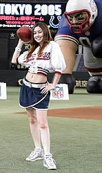 安良城紅 NFL大使