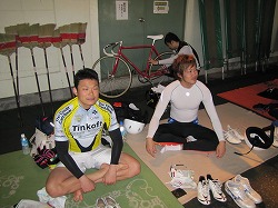 少し疲れ気味なのはハードな ...