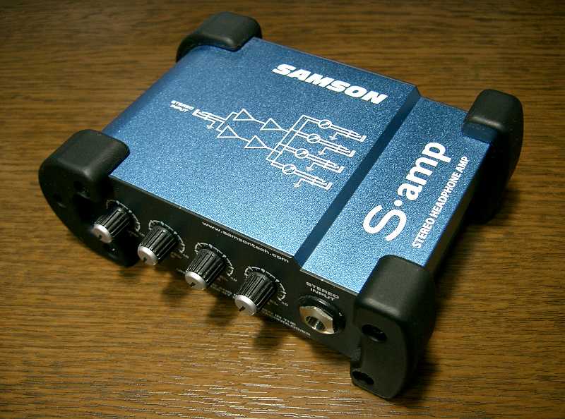 ヘッドフォンセレクターを求めて… SAMSON S-AMP | タケノコmaxの