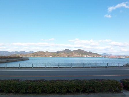 因島から見た瀬戸内海