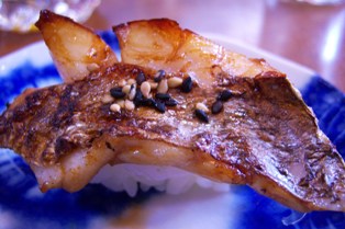 太刀魚の焼き寿司