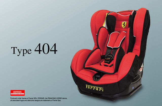 HOT新作登場】 Ferrari - Ferrari フェラーリ チャイルドシート