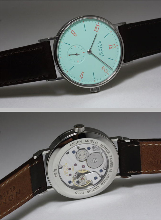 NOMOS ノモス 限定モデル[カラータンジェント]手巻き腕時計 | 機械式