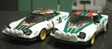ミニカー/完成品 hpi 1/43 ランチア ストラトス Gr.4 グリーン