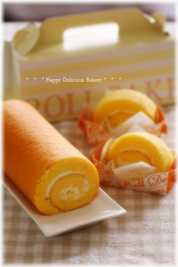 オレンジチーズのさわやかロールケーキ Happy Delicious Bakery 楽天ブログ