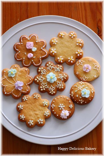 アイシングのお花畑とアイシングクッキー Happy Delicious Bakery 楽天ブログ