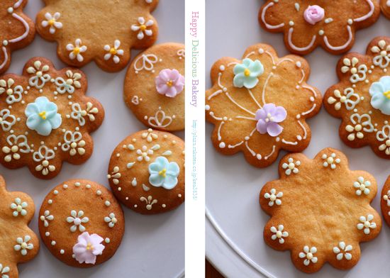 アイシングのお花畑とアイシングクッキー Happy Delicious Bakery 楽天ブログ