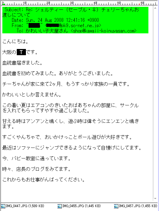 チェリーちゃん