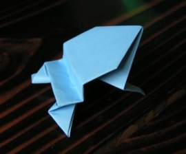 カエル折り紙 2008.3